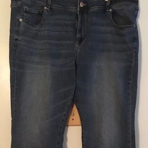 American Eagle Extended Size Plus Kick Boot Jeans